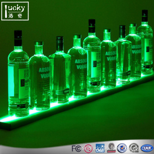 Acrylic 2 Ft LED Light Bottle Display, LED Home Bar Lighting
